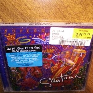 Santana Supernatural 1999 Arista Records CD Sealed